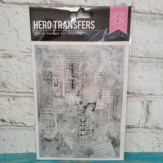 Hero Arts - Papier transferts Antique Collage